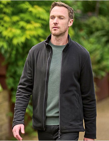 R-TRF622-Honestly Made Recycled Full Zip Microfleece